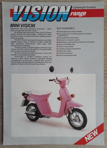 Honda vision lightweight - honda,